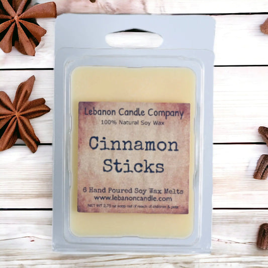 Cinnamon Sticks Wax Melt Lebanon Candle Company