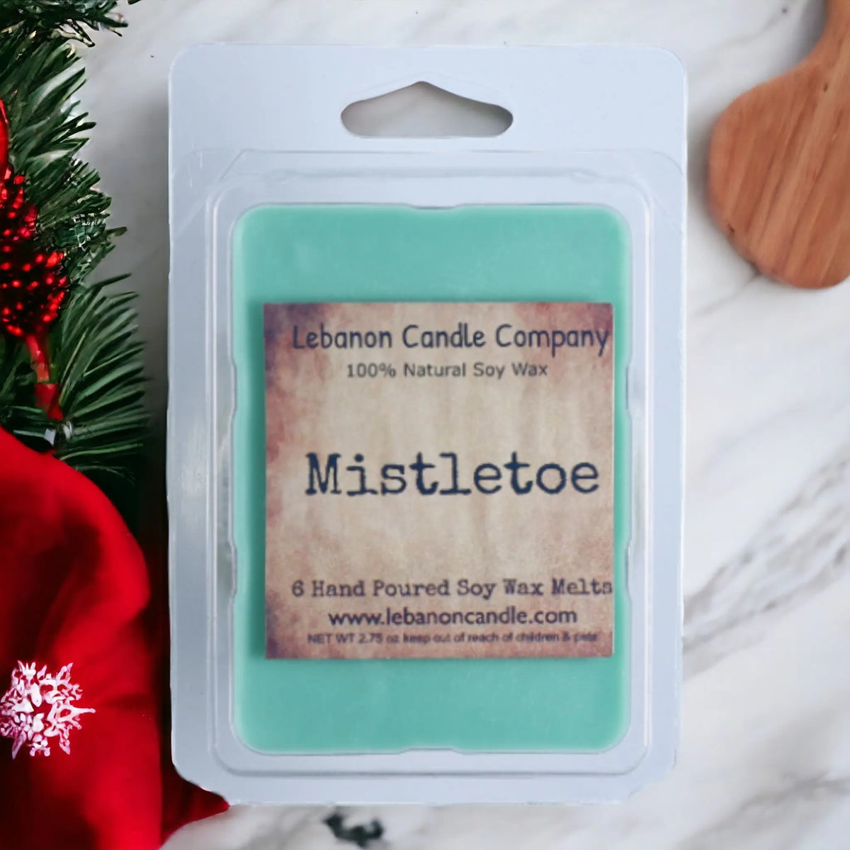 Mistletoe Wax Melt Lebanon Candle Company