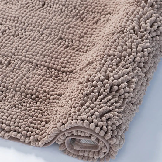 Kasentex Soft Absorbent Durable Non-Slip Bathroom Rug Mat, Solid Color, Room Decor, Graduation Gifts, Fathers Day Gift, Mother Gift Kasentex