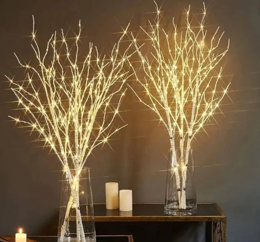 Creative Luminous Tree Branch Lamp Sunflower Fields: Where Happiness Grows