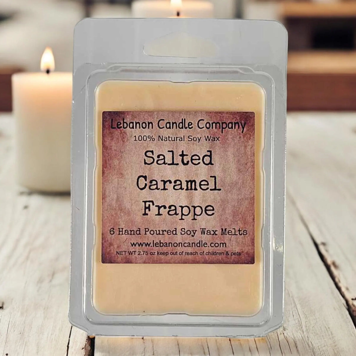 Salted Caramel Frappe Wax Melt Lebanon Candle Company