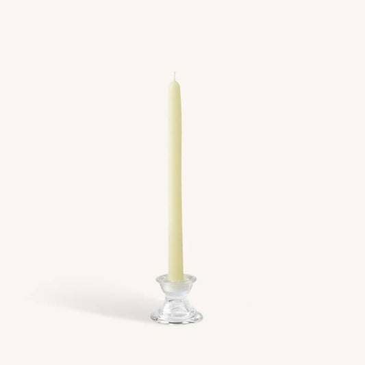 White Beeswax Candles - 12 inch - 4 Pack
