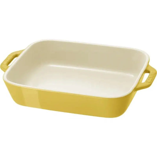 2 Piece Ceramic Stoneware Bakeware Set in Yellow HomePacific
