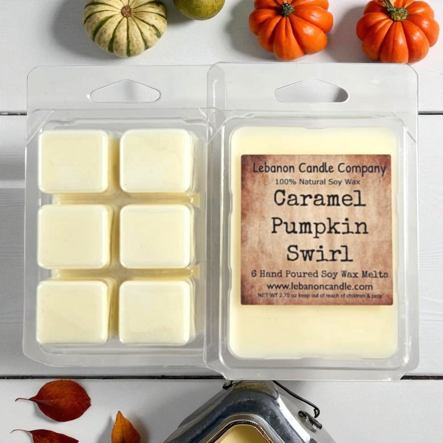 Caramel Pumpkin Swirl Wax Melt Lebanon Candle Company