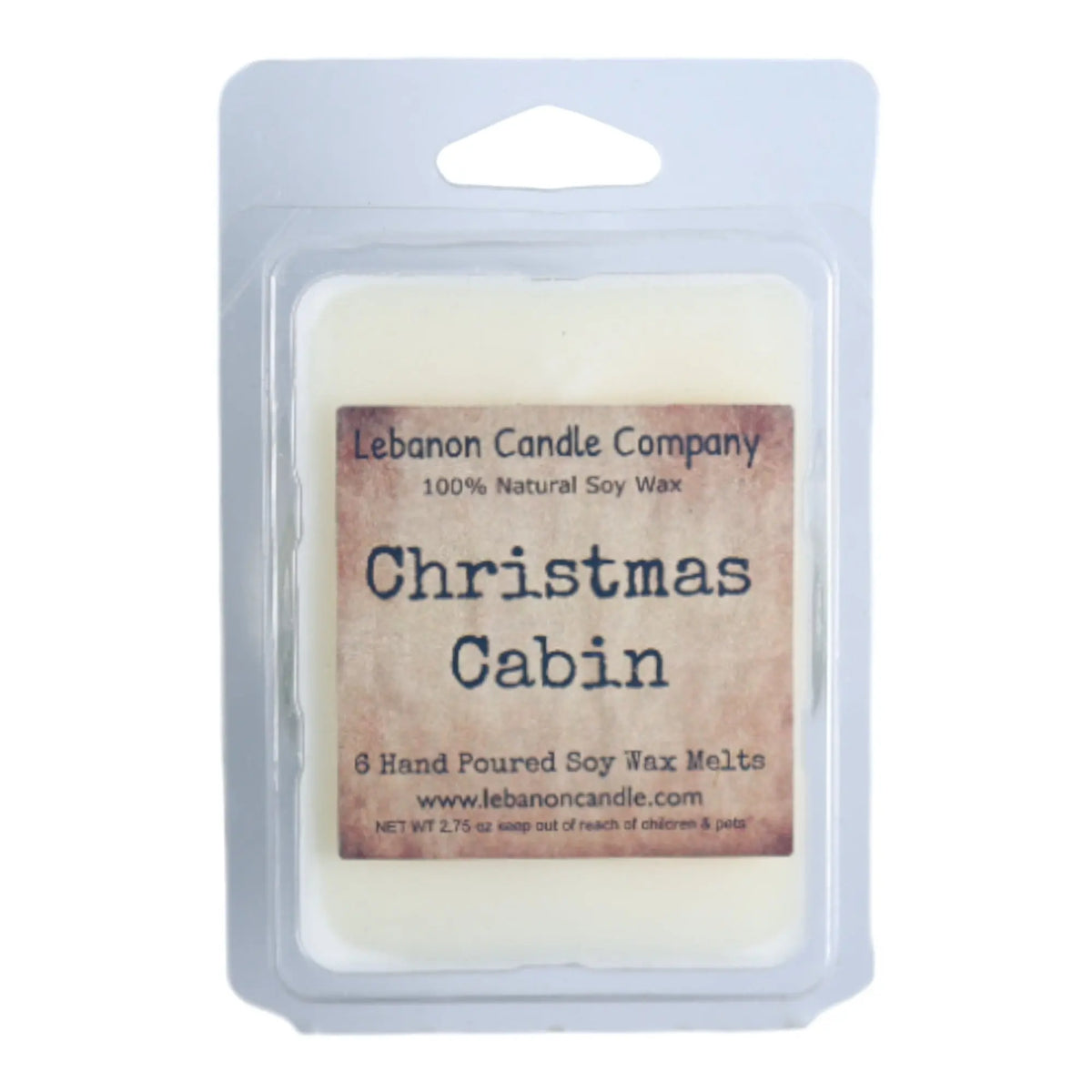Christmas Cabin Wax Melt Lebanon Candle Company