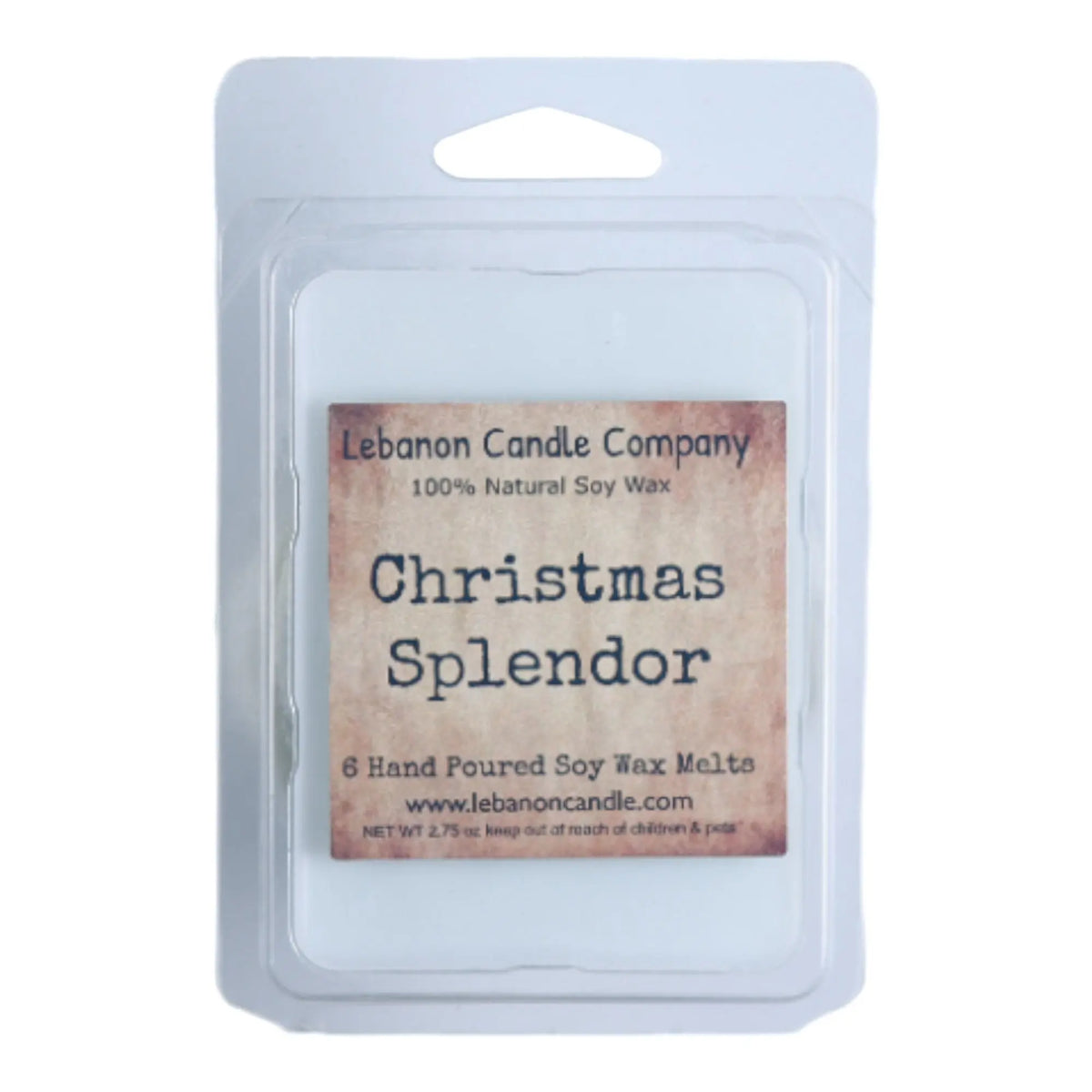 Christmas Splendor Wax Melt Lebanon Candle Company