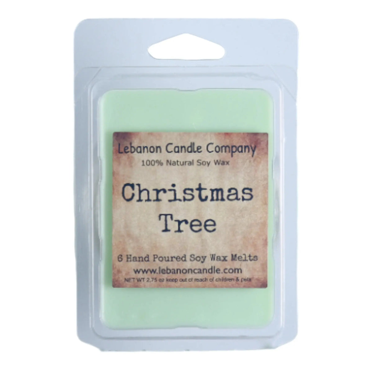 Christmas Tree Wax Melt Lebanon Candle Company