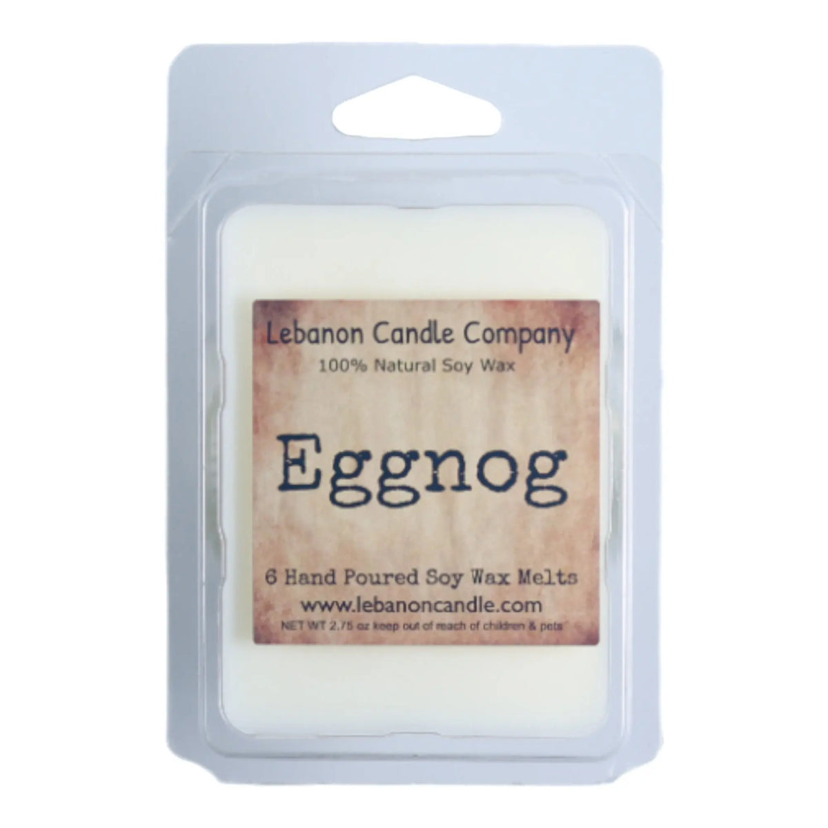 Eggnog Wax Melt Lebanon Candle Company