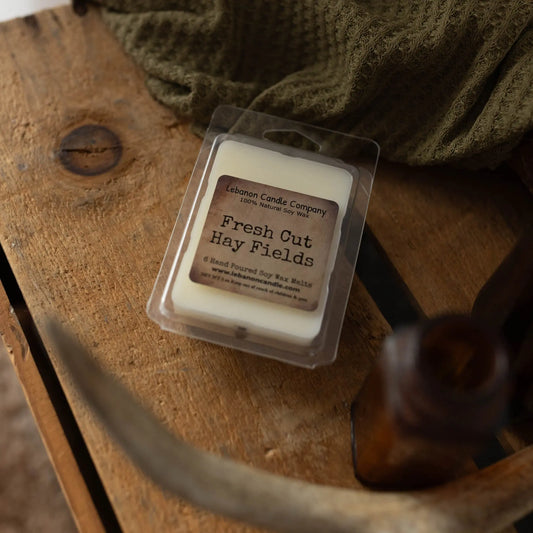 Fresh Cut Hay Fields Wax Melt Lebanon Candle Company