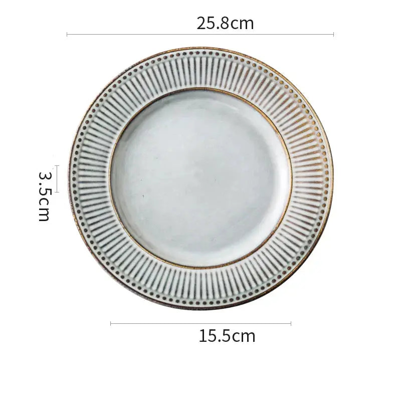 DecorBites™ Ceramic Wedding Tableware Set Decorbites