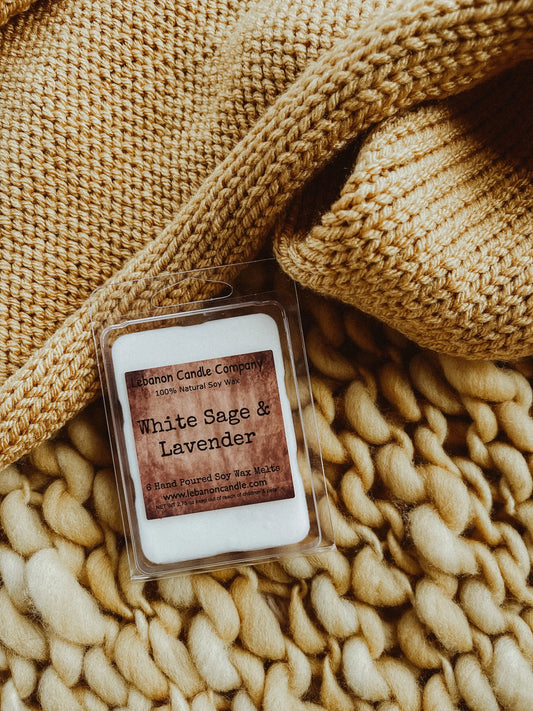 White Sage & Lavender Wax Melt Lebanon Candle Company