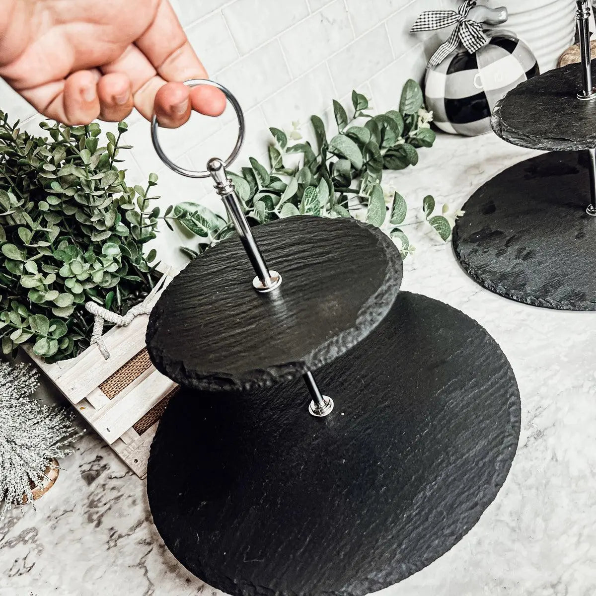 Tiered Slate Stand Gia Roma