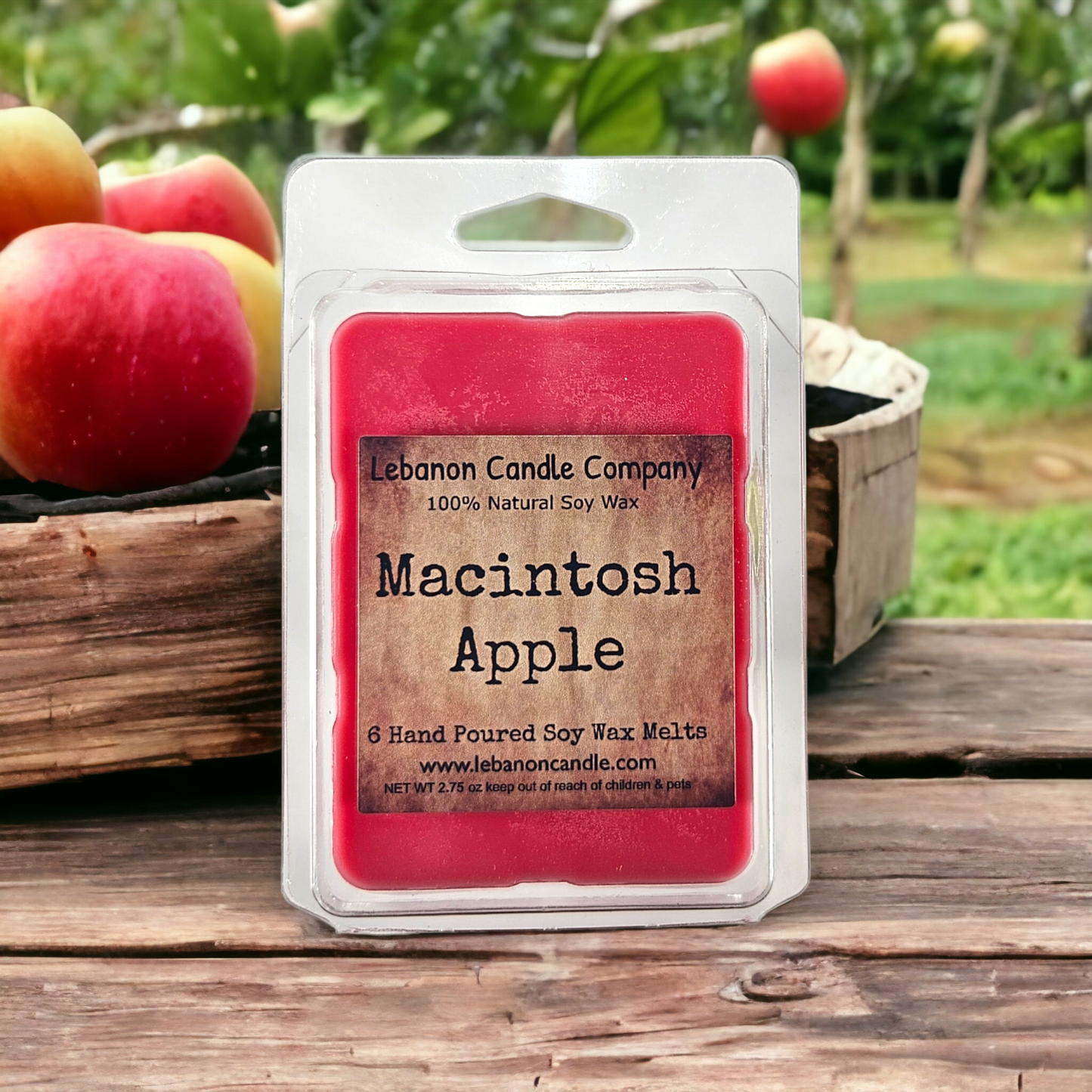 Macintosh Apple Wax Melt Lebanon Candle Company