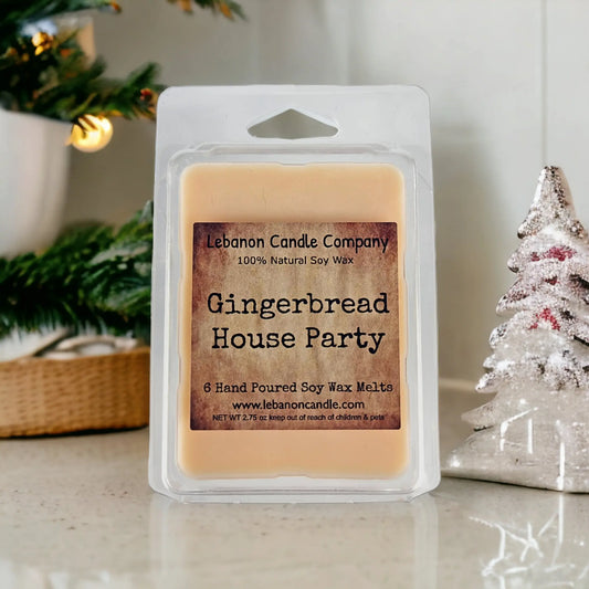 Gingerbread House Party Wax Melt Lebanon Candle Company