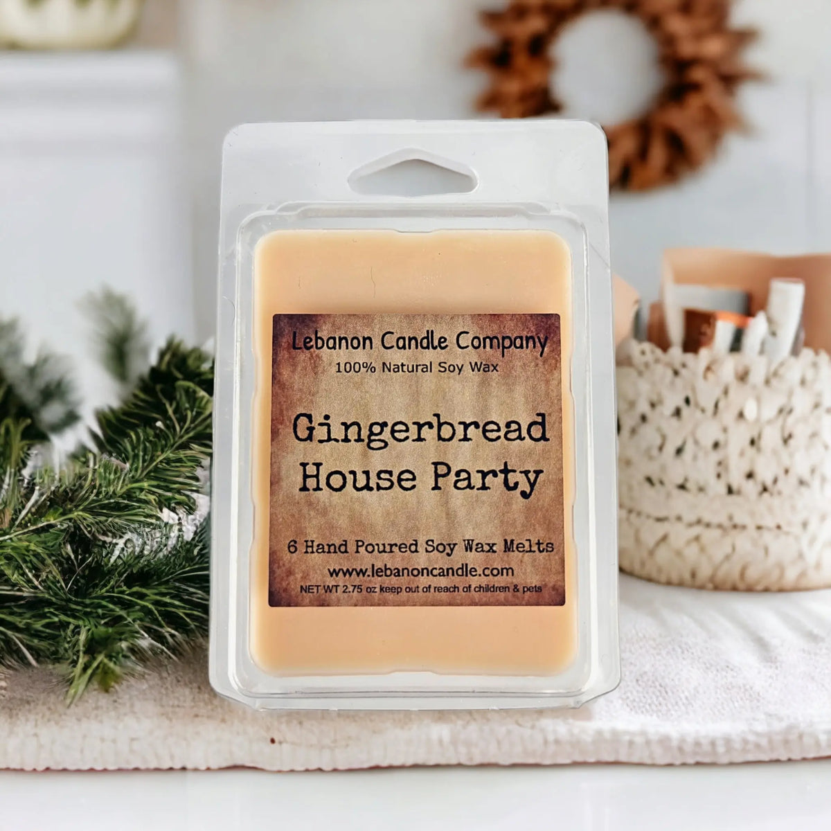 Gingerbread House Party Wax Melt Lebanon Candle Company