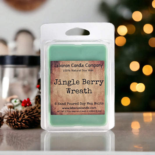 Jingle Berry Wreath Wax Melt Lebanon Candle Company