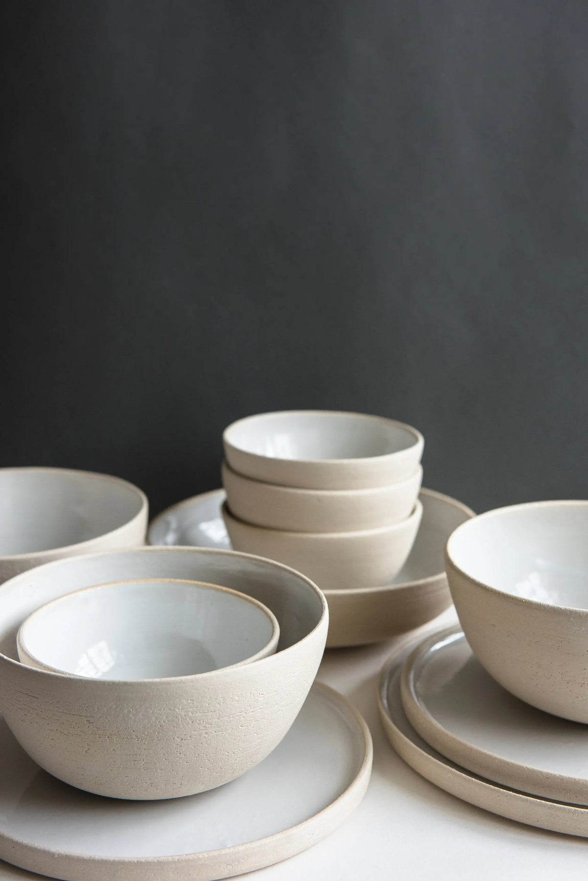 Handmade Stoneware Dinner Set CREATING COMFORT