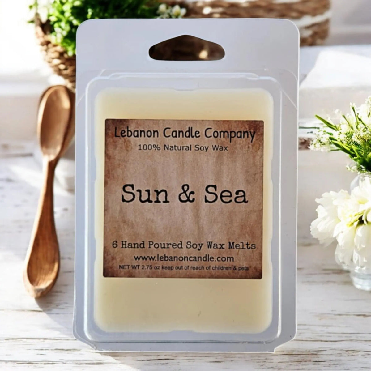 Sun & Sea Wax Melt Lebanon Candle Company