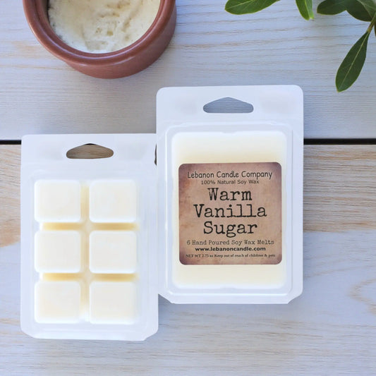 Warm Vanilla Sugar Wax Melt Lebanon Candle Company
