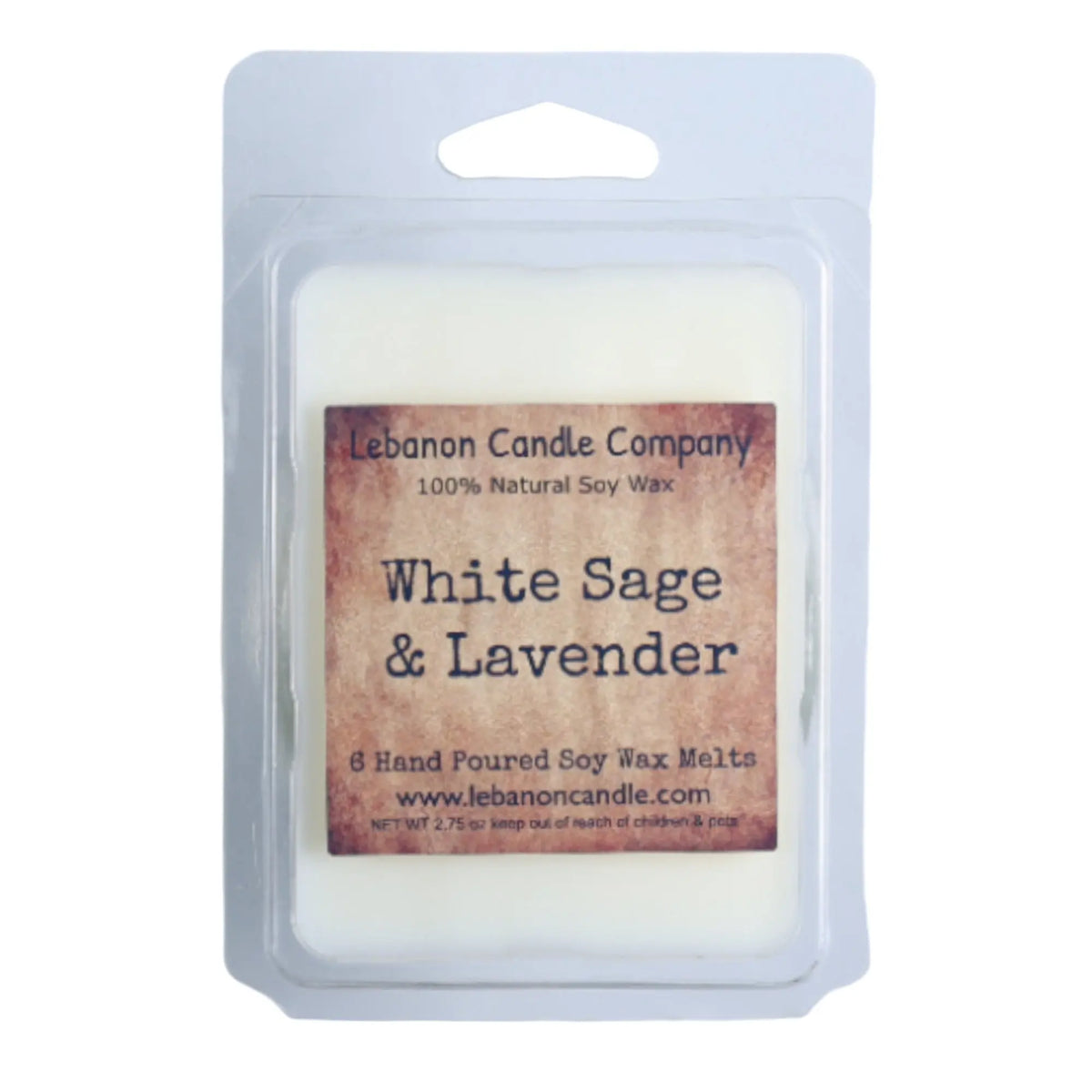 White Sage & Lavender Wax Melt Lebanon Candle Company