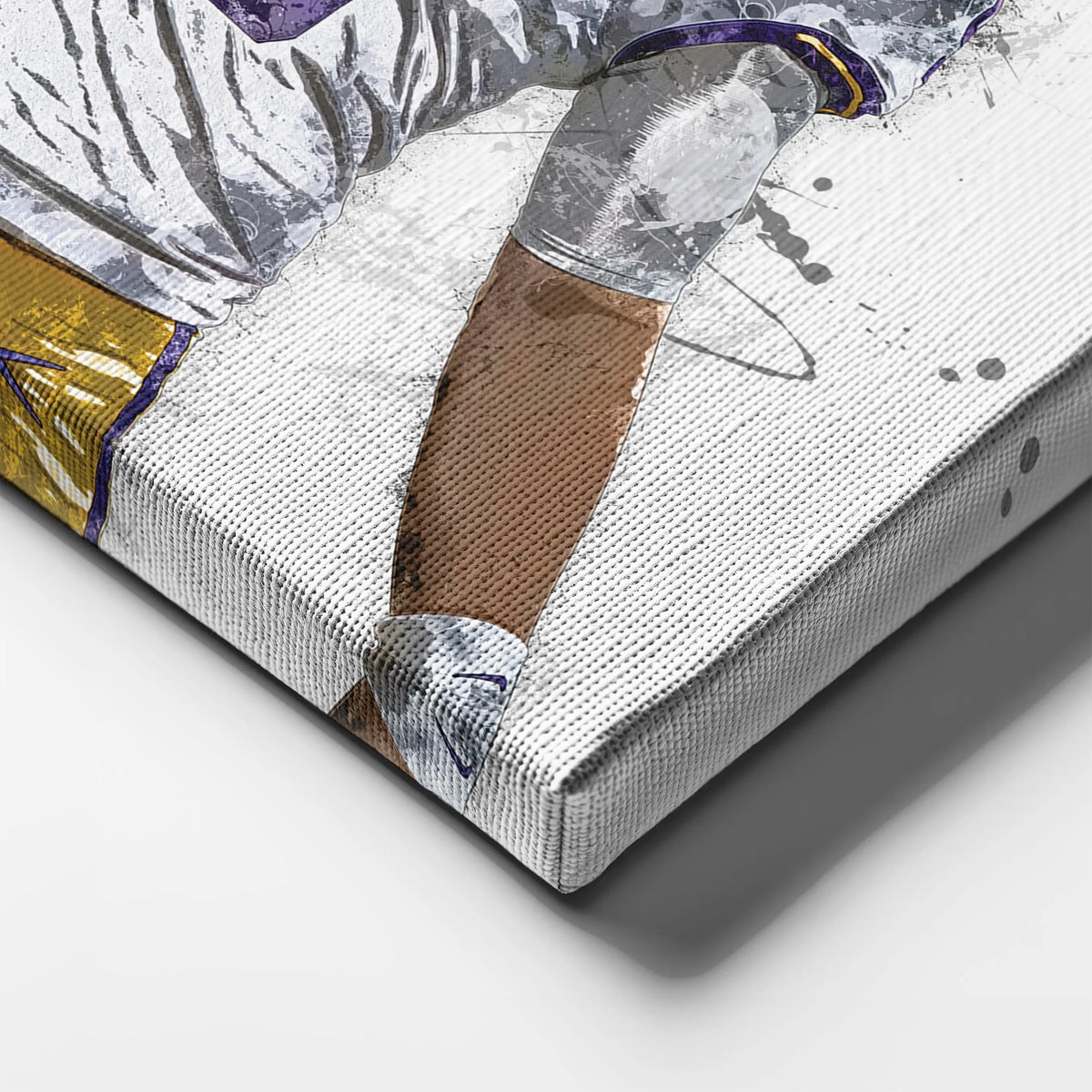 Joe Burrow & Ja'Marr Chase Canvas Art – LSU Tigers Wall Decor CanvasBlackArt