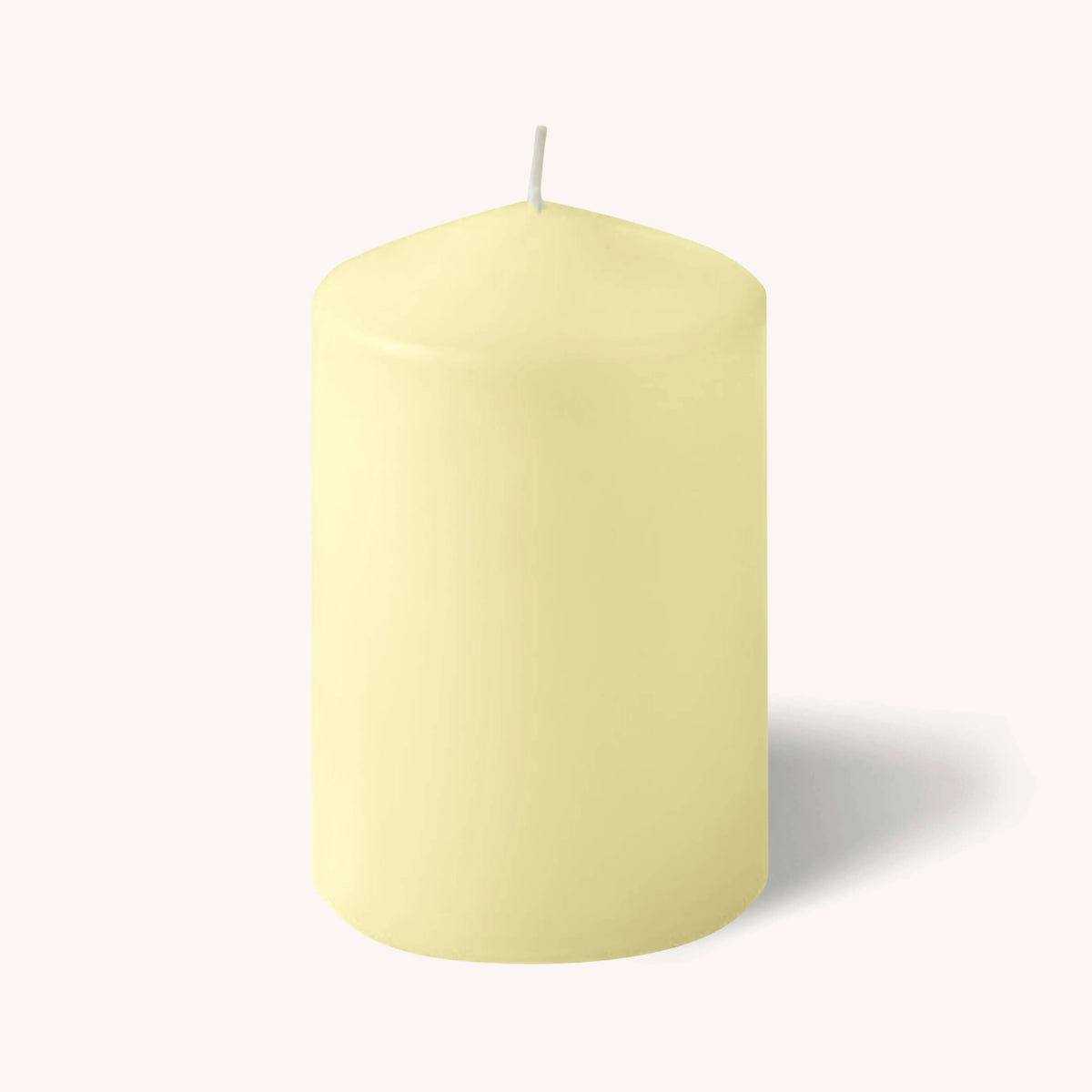 Ivory Pillar Candles - 3" x 5" - 6 Pack Hyoola Candles