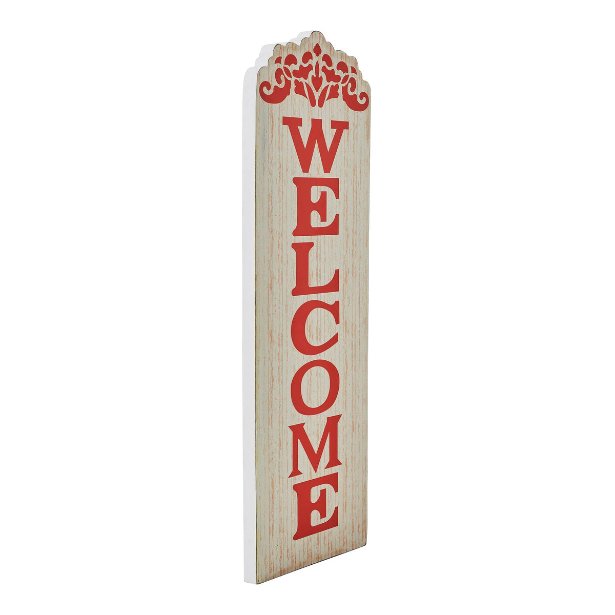 Fall Welcome Wooden Porch Sign – Vertical Autumn Entryway & Front Door Decor AllyBay