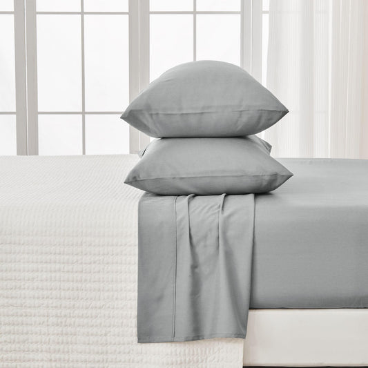 Jordyn Collection 4 Piece Rayon Derived From Bamboo Sheet Set Lightweight Breathable Wrinkle Resistant Easy Care