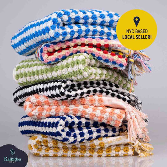 Pom Pom Hand Towel Kalkedon Towels