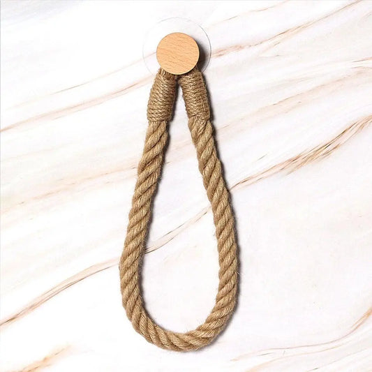 Many Styles Kitchen Roll Napkin Holders Towel Dispenser Accessory Hanging Rope Wooden Toilet Paper Holder For Bathroom Decor Home Toilet Roll Holder Creative Wood Roll Holder Country House Toilet Paper Holder Toilet Bathroom Stevvex
