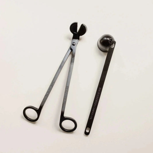 Matte Black Candle Snuffer The Roosevelts Candle Co.