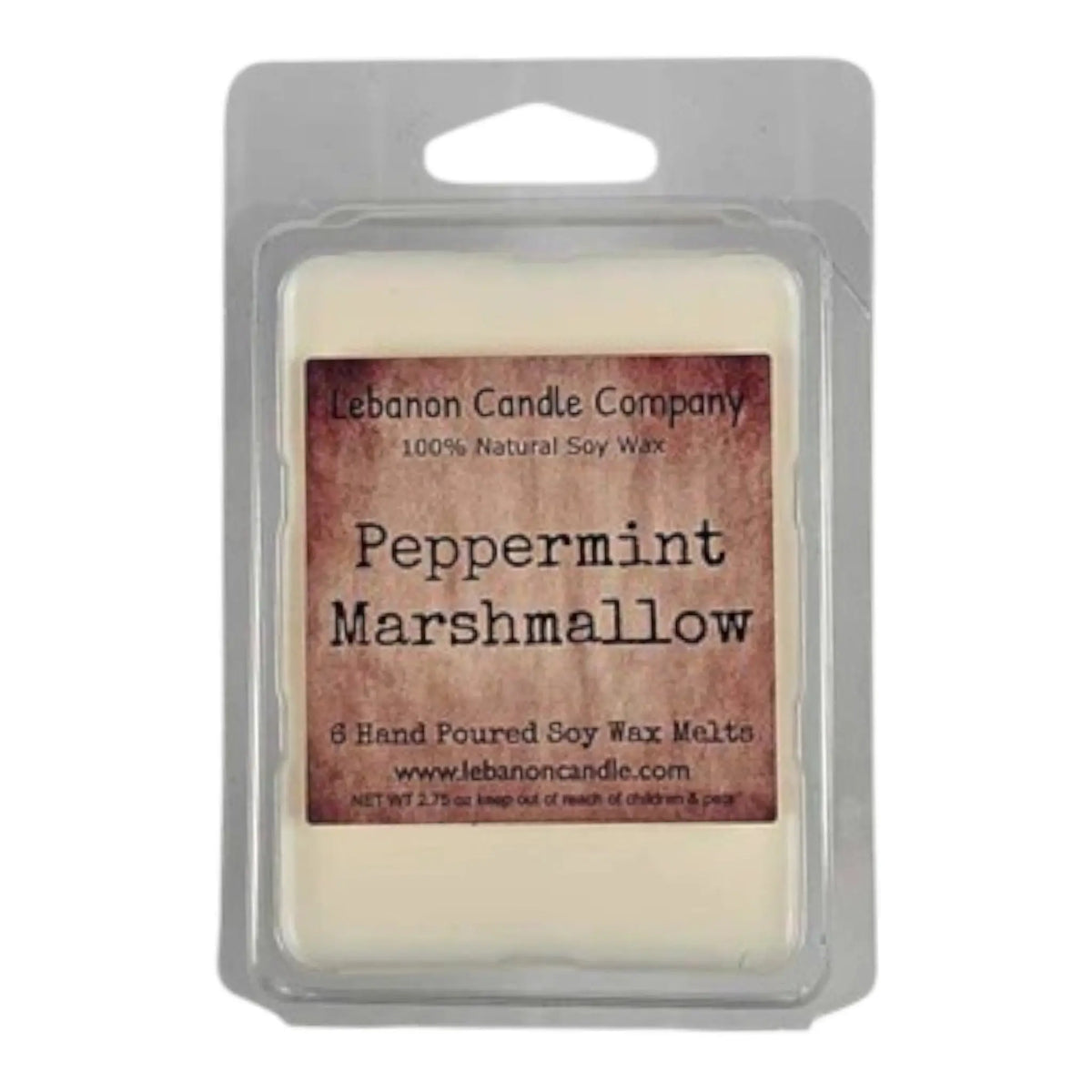 Peppermint Marshmallow Wax Melt Lebanon Candle Company