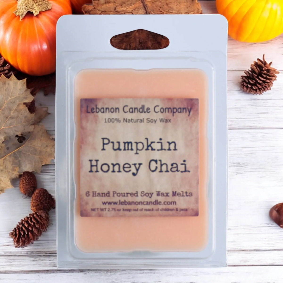 Pumpkin Honey Chai Wax Melt Lebanon Candle Company