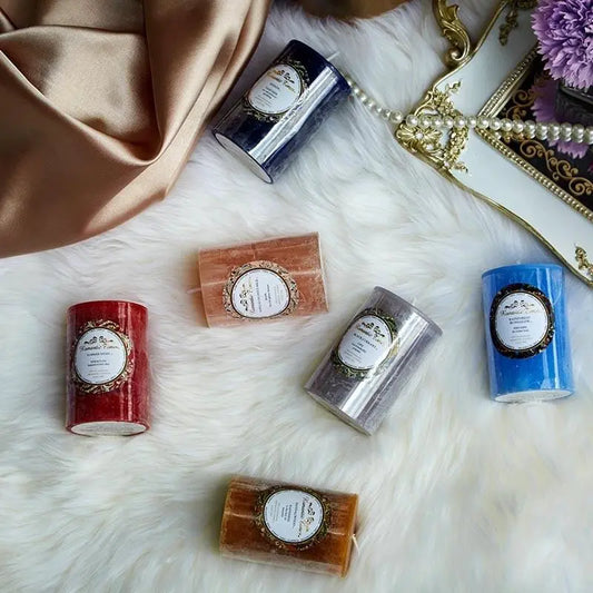 Smokeless Soy Wax Scented Aromatherapy Pillar Candles Stevvex