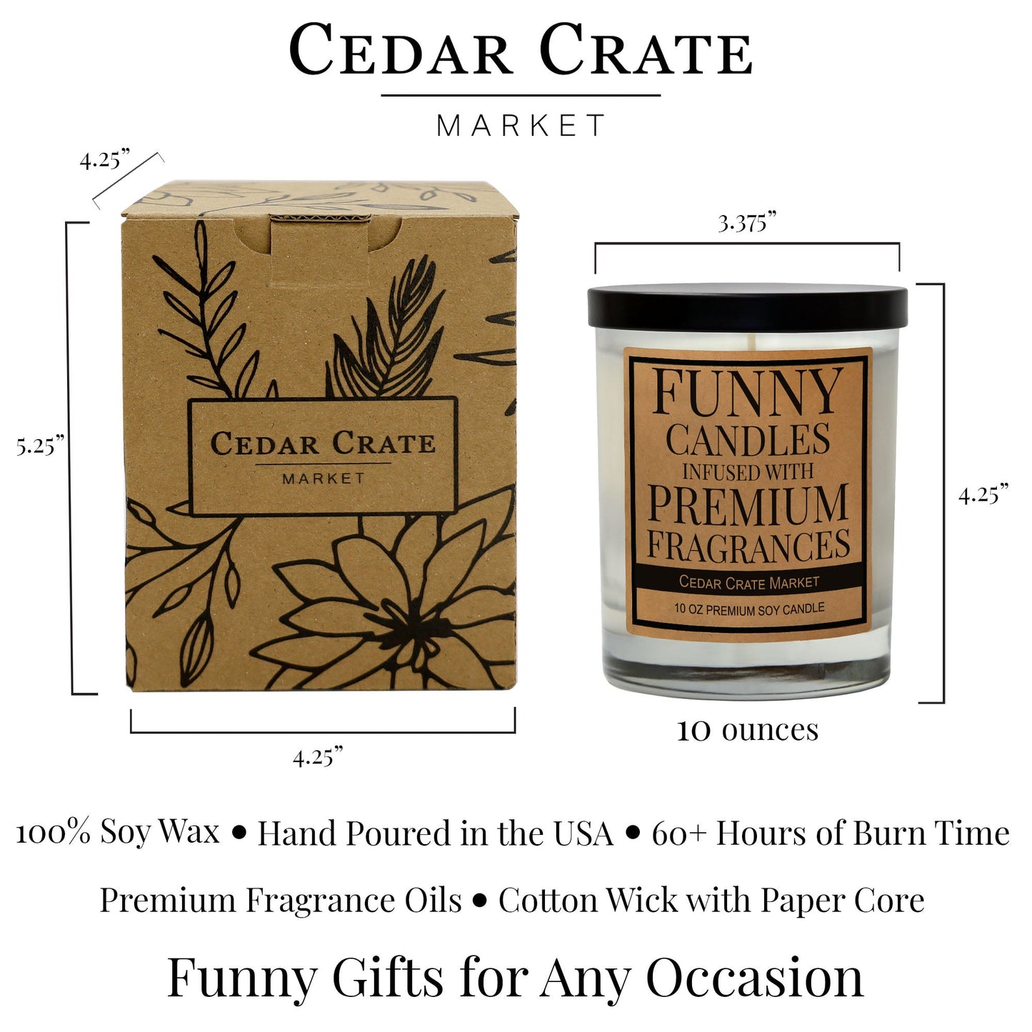 Pumpkin Spice Latte - Luxury Soy Candle - Fall Home Decor