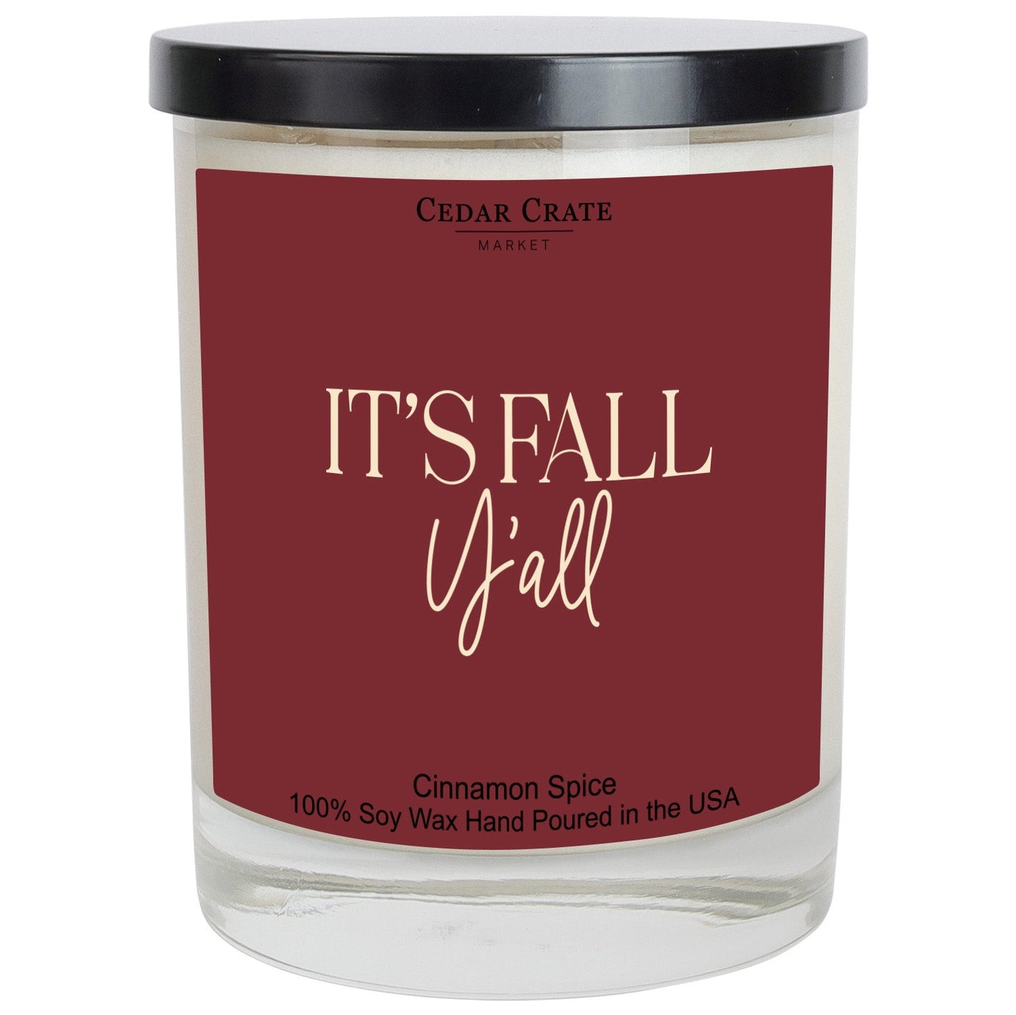 Fall Candle - It's Fall Y'all Color Luxury Candle