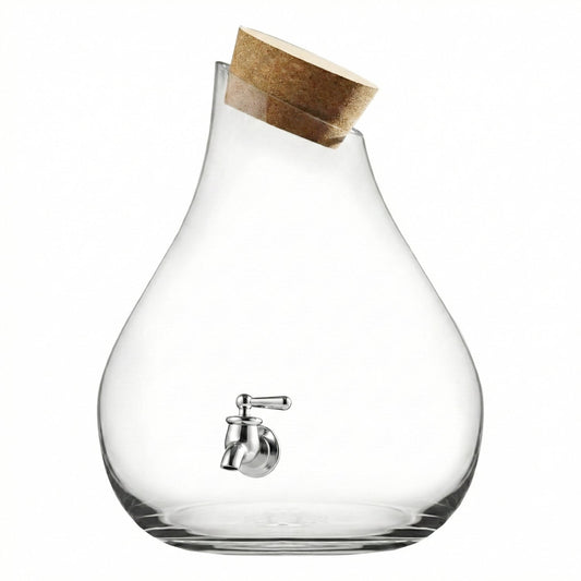 2.5-Gallon Beverage Dispenser with Cork Lid