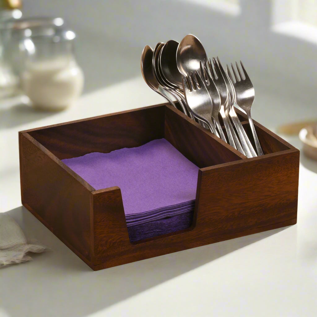 Flatware & Napkin Caddy