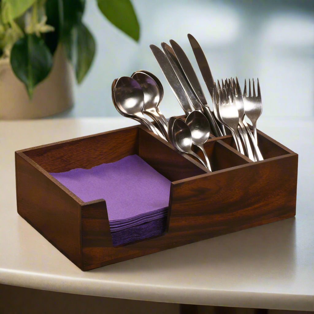 Flatware & Napkin Caddy