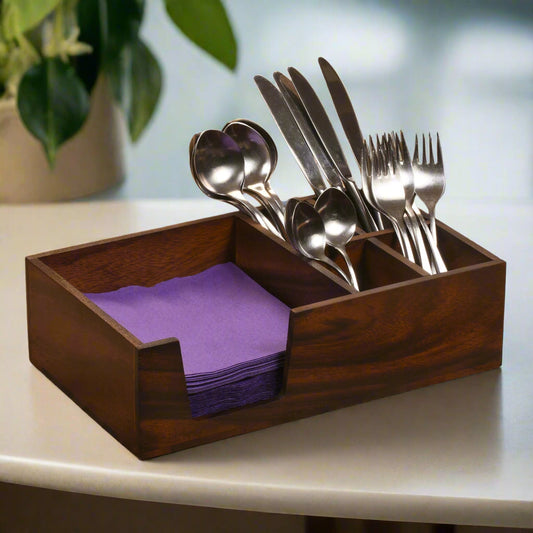 Flatware & Napkin Caddy
