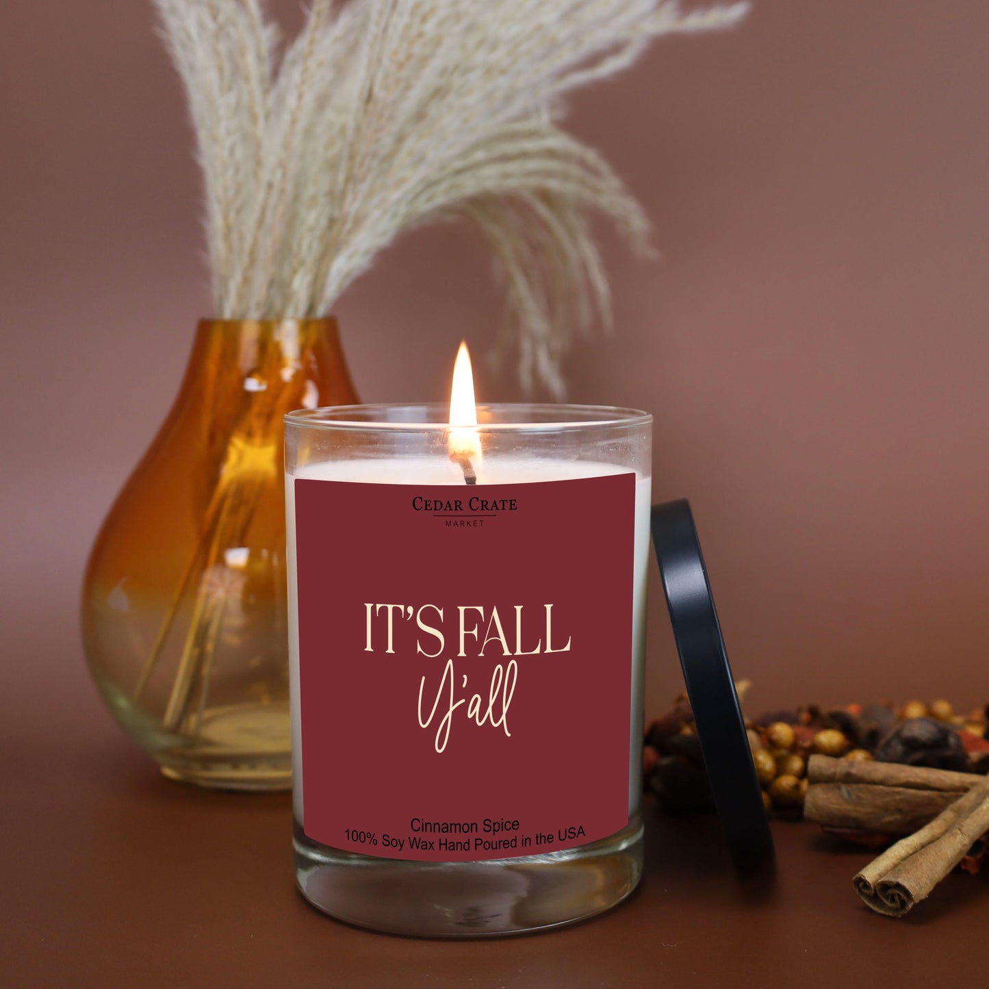 Fall Candle - It's Fall Y'all Color Luxury Candle