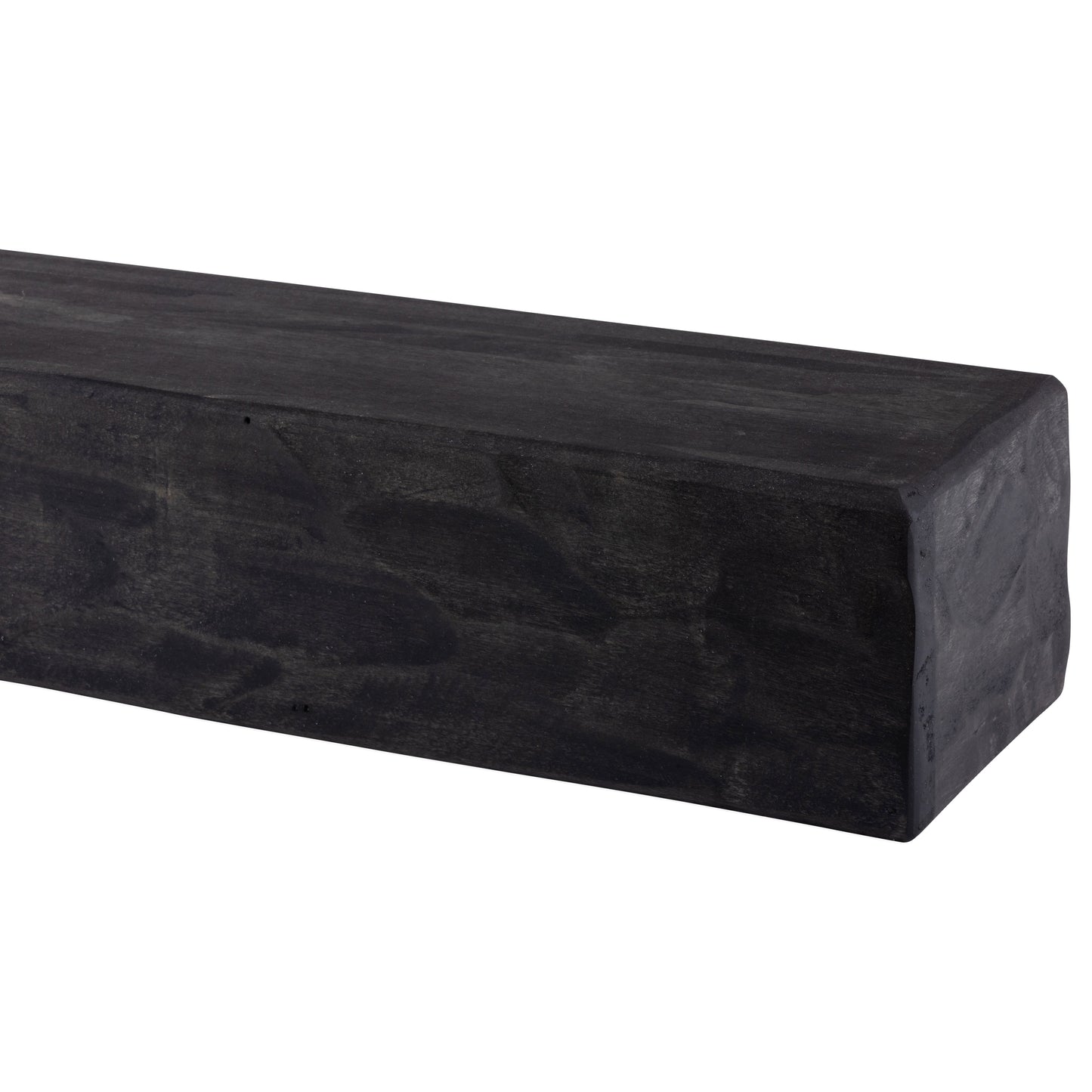 Rough Hewn Poplar Fireplace Mantel Shelf