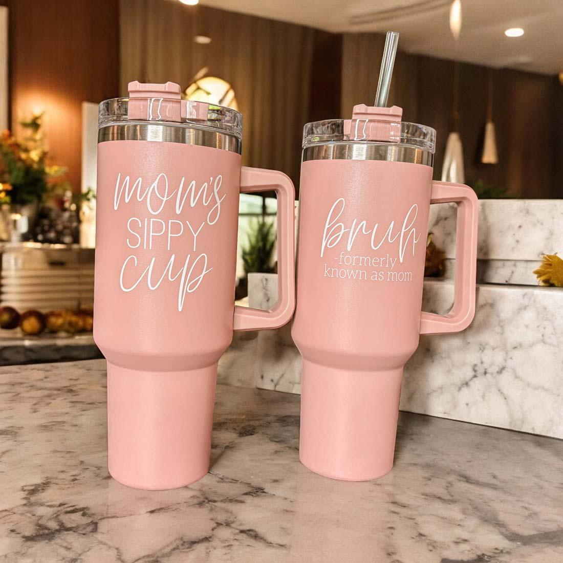 Mom's Sippy 40oz Gia Roma