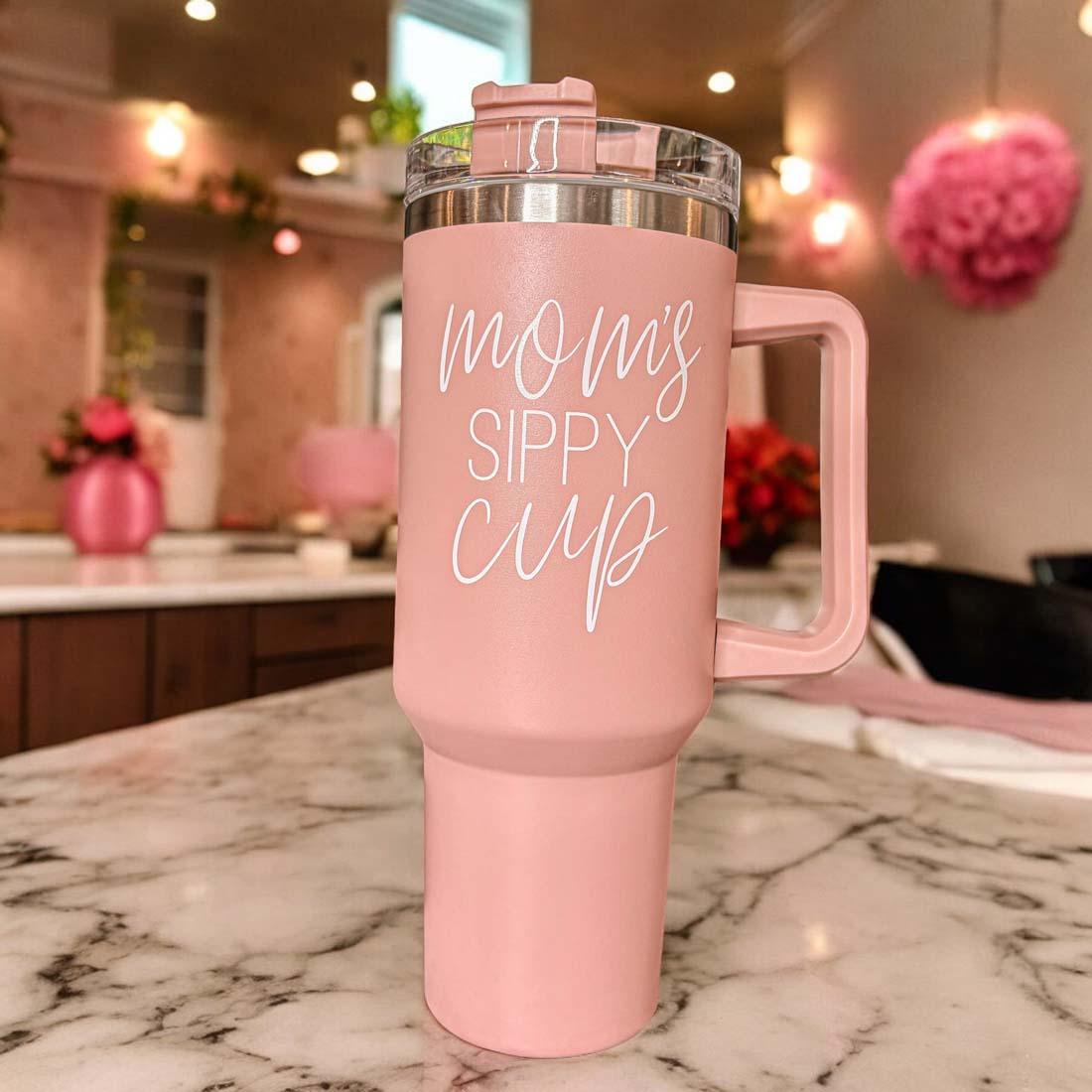 Mom's Sippy 40oz Gia Roma