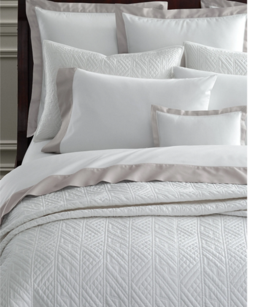 Ralph Lauren Home Oakfield Cotton Coverlet for Full Queen Bed Luxurious Everyday Bedding