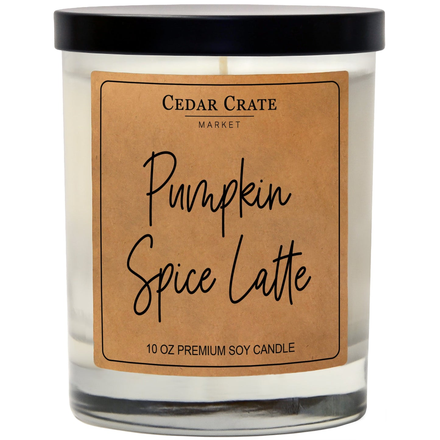 Pumpkin Spice Latte - Luxury Soy Candle - Fall Home Decor