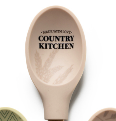 Krumbs Kitchen® Farmhouse Silicone Spoon