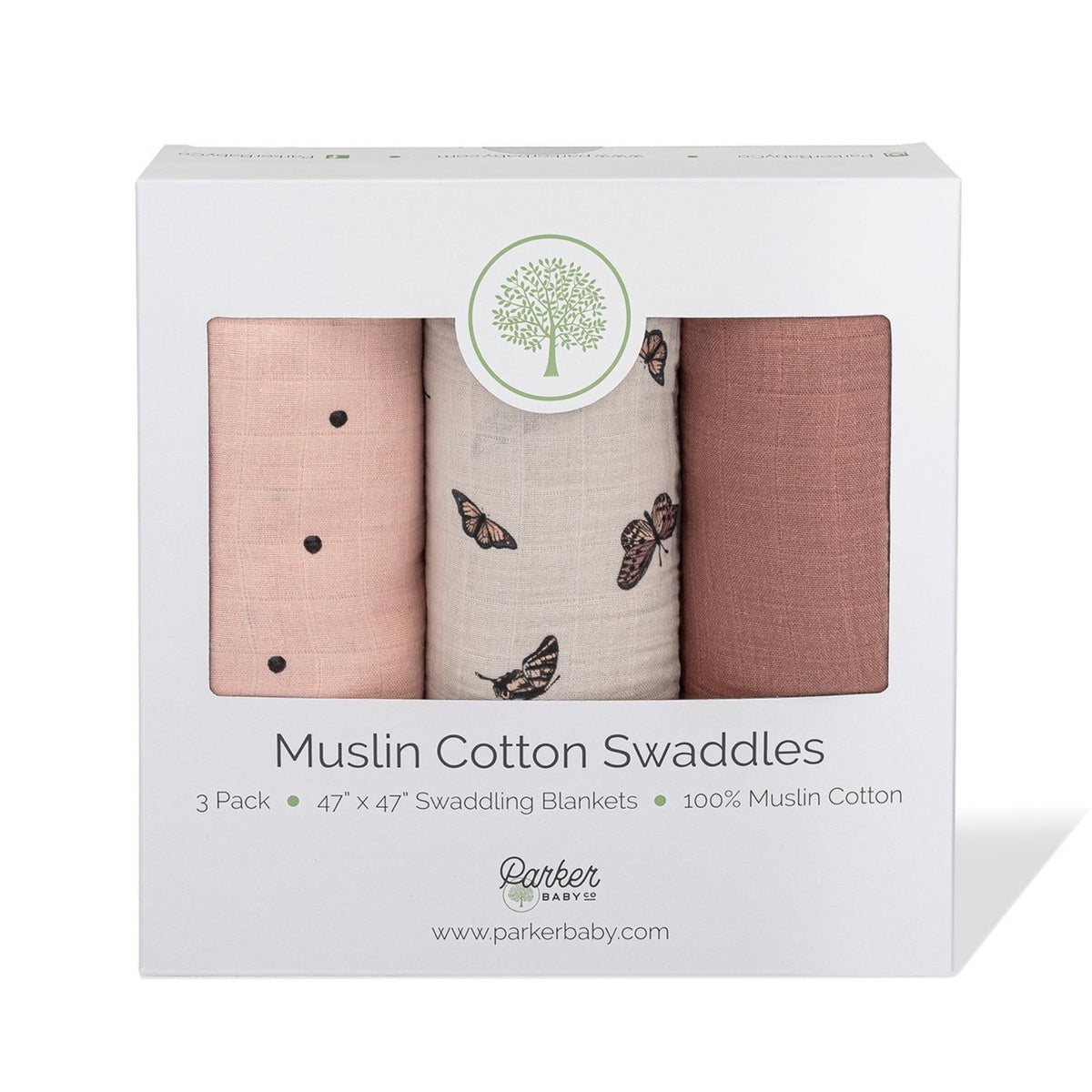 Butterfly Swaddle Set Parker Baby Co.