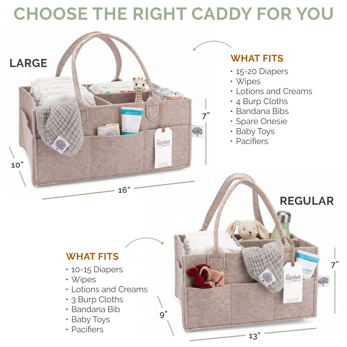 Diaper Caddy Parker Baby Co.