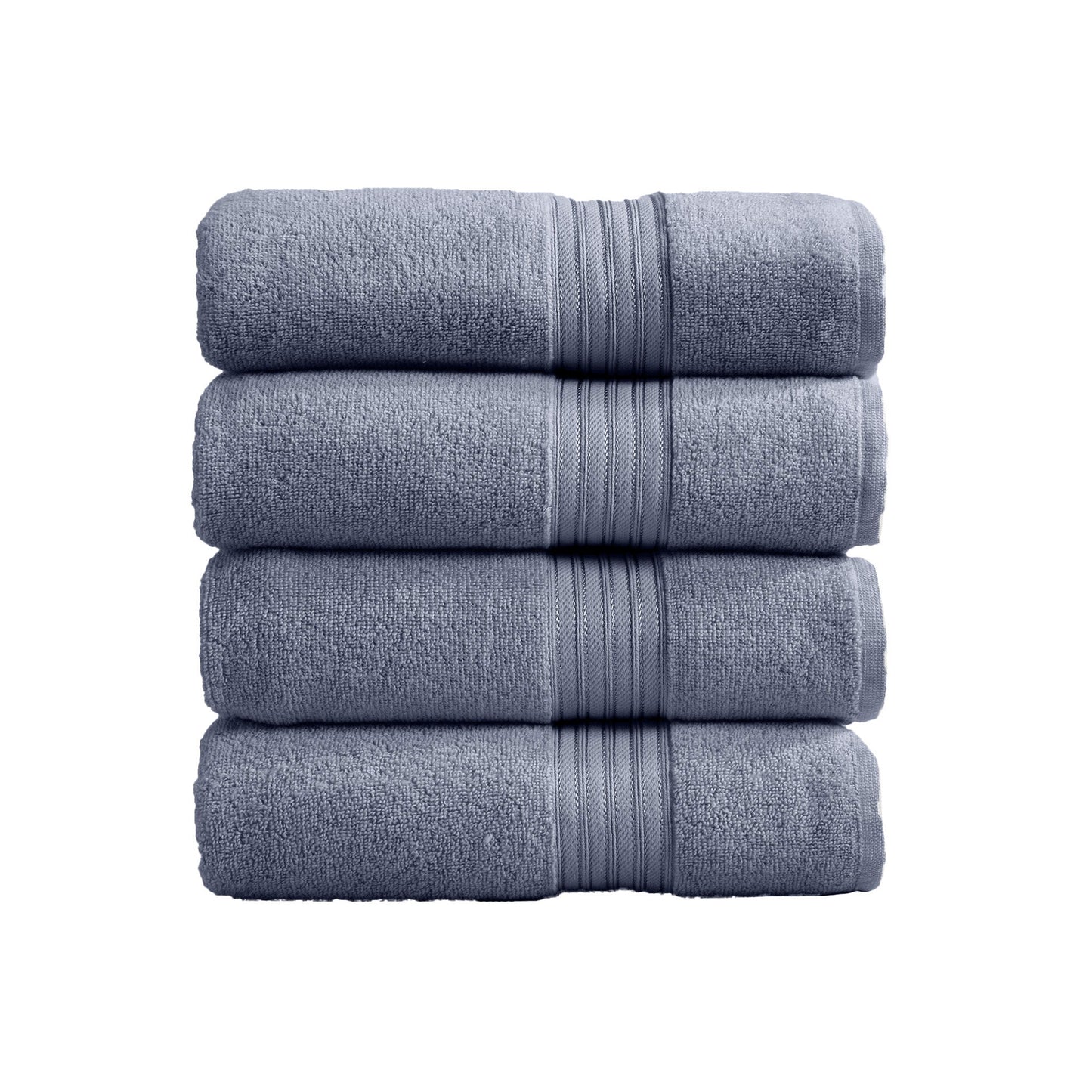 Cooper Collection Cotton Terry Bath Towel Set Lightweight Soft Towels Quick Drying Feather Spun Technology